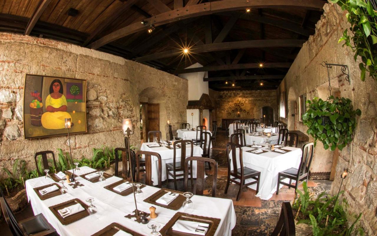 Hotel Museo Spa Casa Santo Domingo Antigua Exteriér fotografie Interior of the restaurant